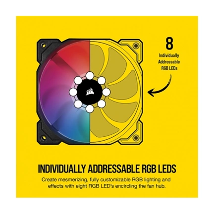 CORSAIR iCue SP120 RGB PRO Performance 120mm Single-Pack