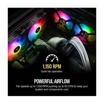 CORSAIR iCue SP140 RGB PRO Performance 140mm Single-Pack