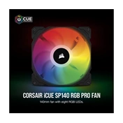 CORSAIR iCue SP140 RGB PRO Performance 140mm Single-Pack