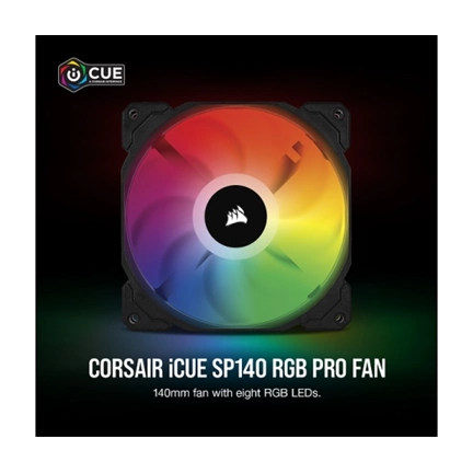CORSAIR iCue SP140 RGB PRO Performance 140mm Single-Pack