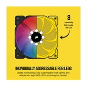 CORSAIR iCue SP140 RGB PRO Performance 140mm Single-Pack