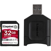 Card SDHC 32GB Canvas React Plus + MLP Kártyaolvasó
