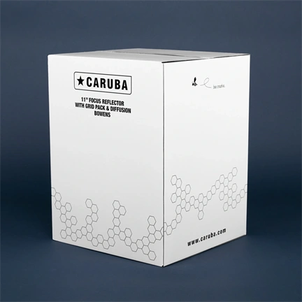 Caruba 11" Focus Reflector with Grid Pack (Bowens)