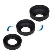 Caruba univerzális gumi napellenző - 3in1 (52mm)