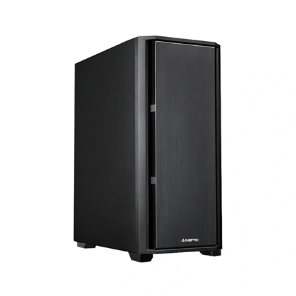 Chieftec Pro Midi Q AS-02B-OP számítógépház - ATX, 120mm-es PWM ventilátor, fekete