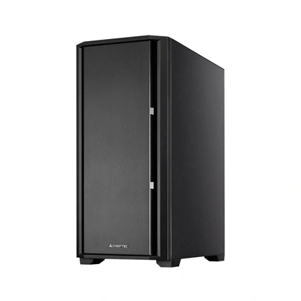 Chieftec Pro Midi Q AS-02B-OP számítógépház - ATX, 120mm-es PWM ventilátor, fekete