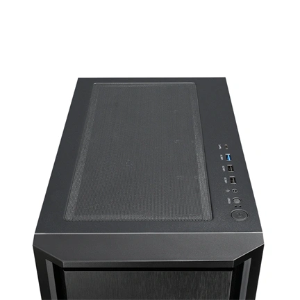 Chieftec Pro Midi Q AS-02B-OP számítógépház - ATX, 120mm-es PWM ventilátor, fekete