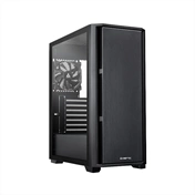 Chieftec Pro Midi Q AS-02B-TG-OP számítógépház - ATX, edzett üveg, 120mm-es PWM ventilátor, fekete
