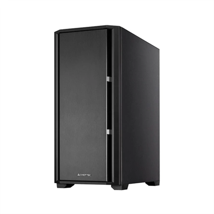 Chieftec Pro Midi Q AS-02B-TG-OP számítógépház - ATX, edzett üveg, 120mm-es PWM ventilátor, fekete