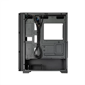 Chieftec Pro Midi Q AS-02B-TG-OP számítógépház - ATX, edzett üveg, 120mm-es PWM ventilátor, fekete