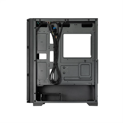Chieftec Pro Midi Q AS-02B-TG-OP számítógépház - ATX, edzett üveg, 120mm-es PWM ventilátor, fekete
