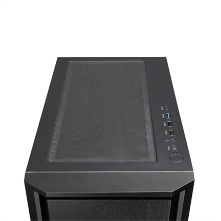 Chieftec Pro Midi Q AS-02B-TG-OP számítógépház - ATX, edzett üveg, 120mm-es PWM ventilátor, fekete