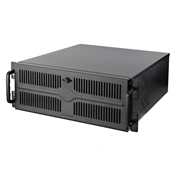 Chieftec UNC-409S-AIO-OP szerverház 360mm-es AIO vízhűtési támogatással, 19" 4U rackbe építhető