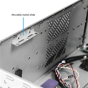 Chieftec UNC-409S-AIO-OP szerverház 360mm-es AIO vízhűtési támogatással, 19" 4U rackbe építhető