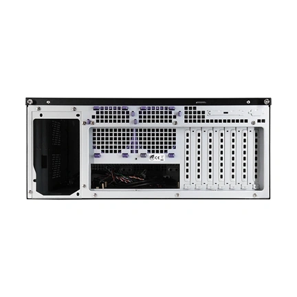 Chieftec UNC-409S-AIO-OP szerverház 360mm-es AIO vízhűtési támogatással, 19" 4U rackbe építhető