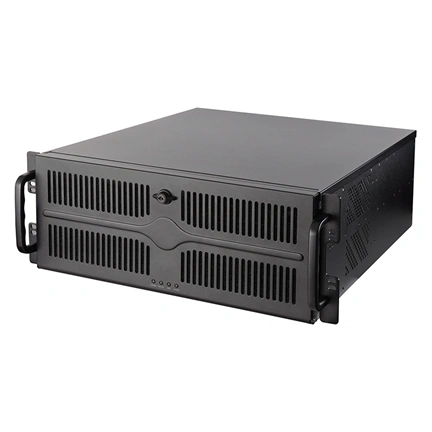 Chieftec UNC-409S-AIO-OP szerverház 360mm-es AIO vízhűtési támogatással, 19" 4U rackbe építhető