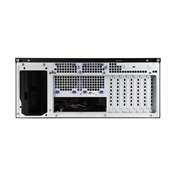 Chieftec UNC-409S-AIO-OP szerverház 360mm-es AIO vízhűtési támogatással, 19" 4U rackbe építhető