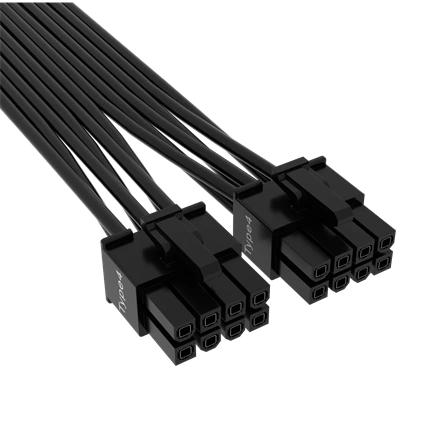 Corsair 600W PCIe 5.0 12V-2x6 Type-4 tápkábel