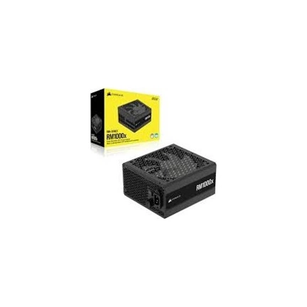 Corsair RM1000x tápegység - 1000W, teljesen moduláris, ATX 3.1, PCIe 5.1 támogatás