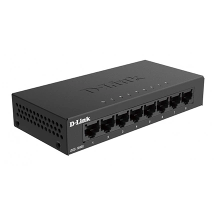 D-LINK DGS-108GL/E 8-Port Gigabit Unmanaged Desktop Switch