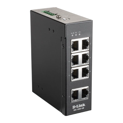 D-link DIS-100E-8W 8-Port Industrial Fast Ethernet