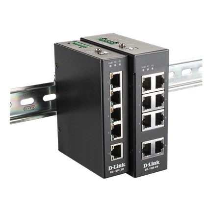 D-link DIS-100E-8W 8-Port Industrial Fast Ethernet