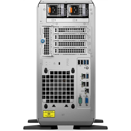 DELL ISG szerver - PE T360 torony (8x3.5"), 6C 6333P 3.1GHz, 1x32GB, 2x480GB RI SSD; H755, iD9 En., 2x700W.