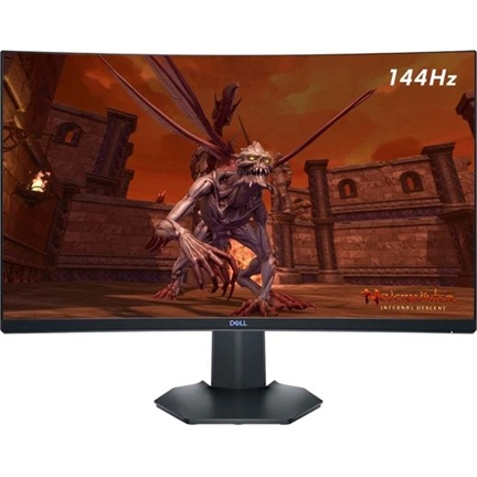 DELL LED Monitor 27" S2721HGF 1920x1080, 3000:1, 350cd, 1ms, HDMI, DP, USB, fekete