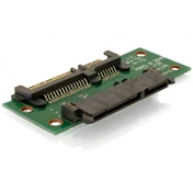 DELOCK Adapter Extension SATA 22pin male/female (65092)