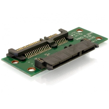 DELOCK Adapter Extension SATA 22pin male/female (65092)