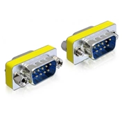 DELOCK Adapter Gender Changer Sub-D9 male / male (65009)