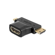 DELOCK Adapter HDMI-A female > HDMI-C + HDMI-D male