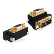 DELOCK Adapter VGA female > DVI 24+5 pin male 270° angled