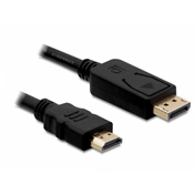 DELOCK Cable Displayport male -> HDMI male 1m (82586)