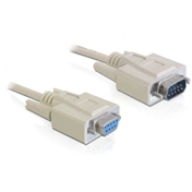DELOCK Cable RS-232 serial Sub-D9 male / male 1m (82980)