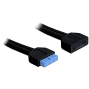 DELOCK Cable USB 3.0 pin header hosszabbító male / female (82943)