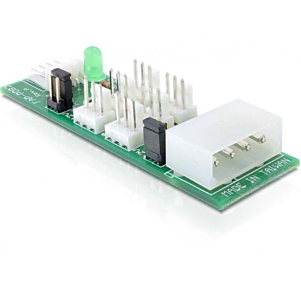 DELOCK Distribution Board 6x fan 5V/12V (25218)