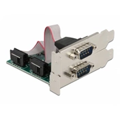 DELOCK PCI-E Express-kártya > 2 x Soros RS-232