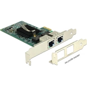 DELOCK PCI Express Card > 2x Gigabit LAN