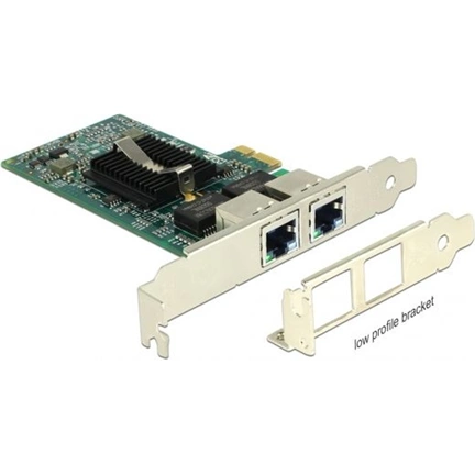 DELOCK PCI Express Card > 2x Gigabit LAN