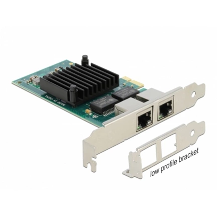DELOCK PCI Express x1 Card 2 x RJ45 Gigabit LAN i350