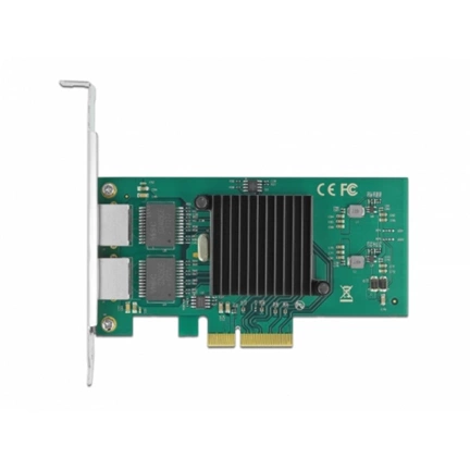 DELOCK PCI Express x4 Card 2 x RJ45 Gigabit LAN i82576