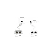 DELOCK RJ45 Port Doubler 1 RJ45 plug -> 2 RJ45 jacks (1x Ethernet, 1x ISDN)