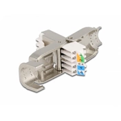 DELOCK RJ45 dugó Cat.6A STP szerszám nélkül szerelhető