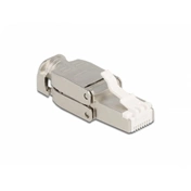 DELOCK RJ45 dugó Cat.6A STP szerszám nélkül szerelhető