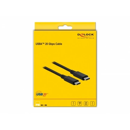 DELOCK USB4 20Gbps kábel 2m