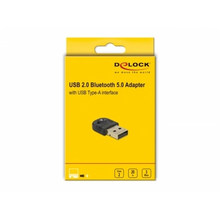 DELOCK USB 2.0 Bluetooth 5.0 mini Adapter
