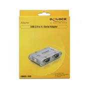 DELOCK USB 2.0 to 4 x serial adapter (87414)