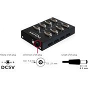 DELOCK USB 2.0 to 8 x Serial Adapter (61860)