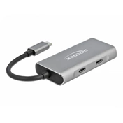 DELOCK USB 3.2 Gen 2 hub 2x Type-A + 2x Type-C
